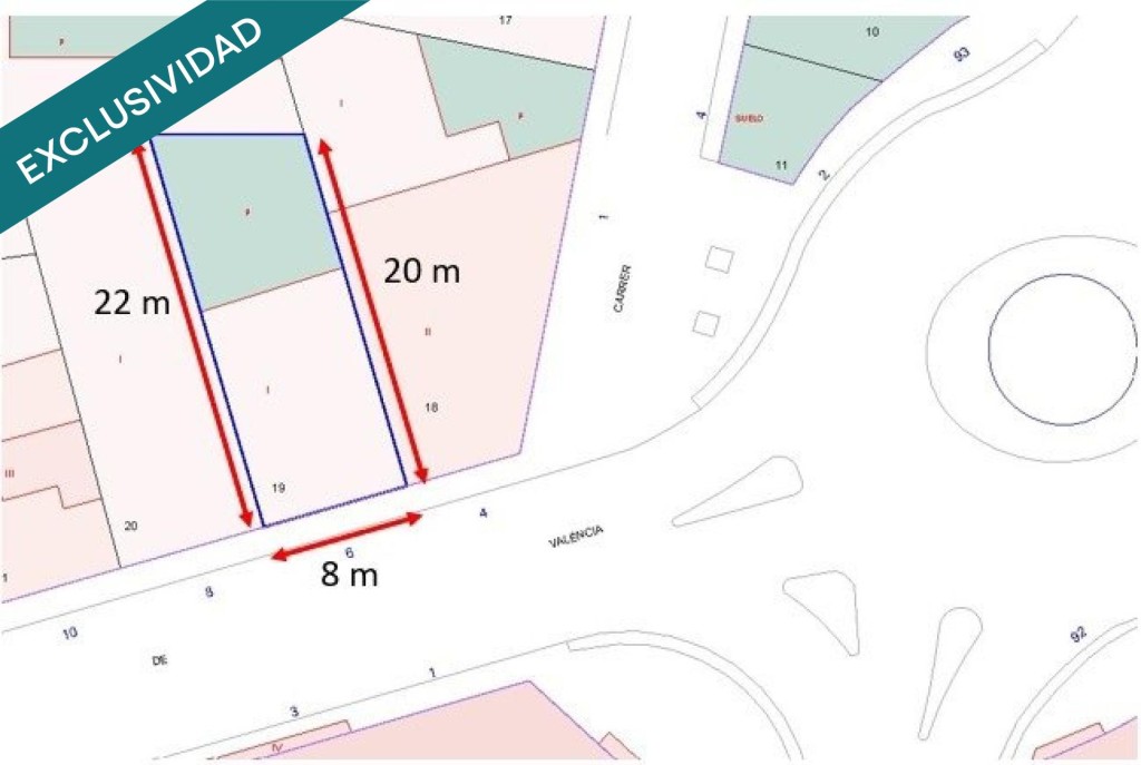 Urban land For sell in Torrent in Valencia