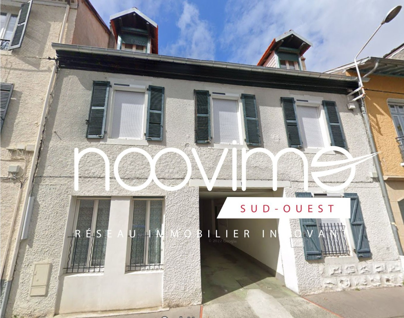 Rented building 183m2 + covered parking