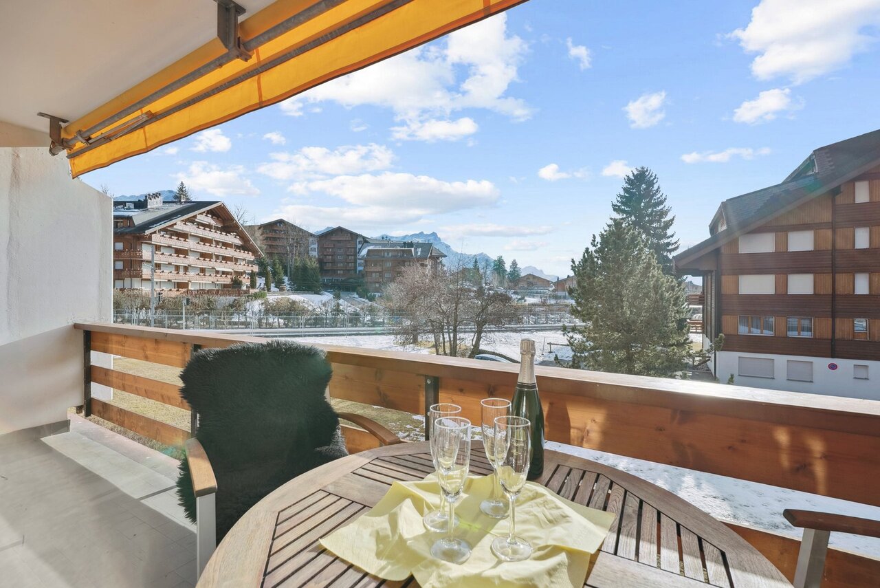 Amethyst 10 - Renovated apartment with balcony in Les Roche Grises