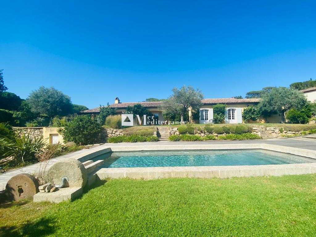 MAGNIFICENT CHARMING VILLA FOR SALE IN GRIMAUD