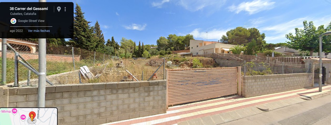 Land for sale in Cubelles, Barcelona - Build your dream home!