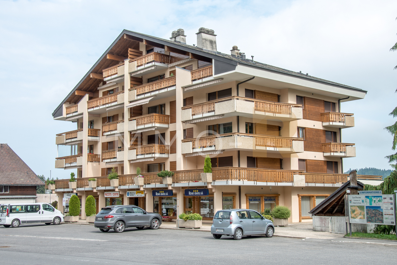 In the heart of the Paccots resort Lovely 3.5pcs Through-Hole