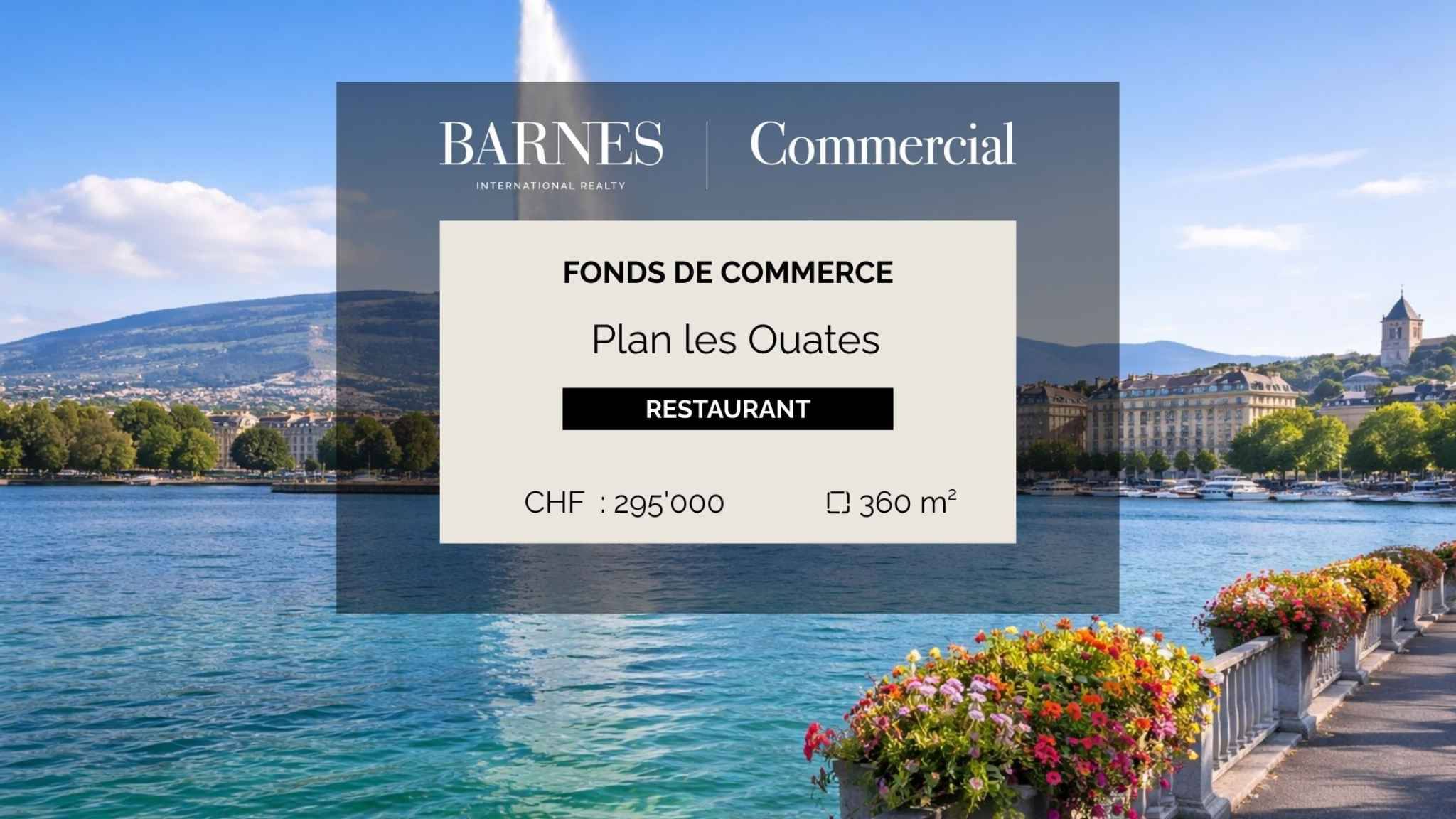 Business - Restaurant - Plan les Ouates