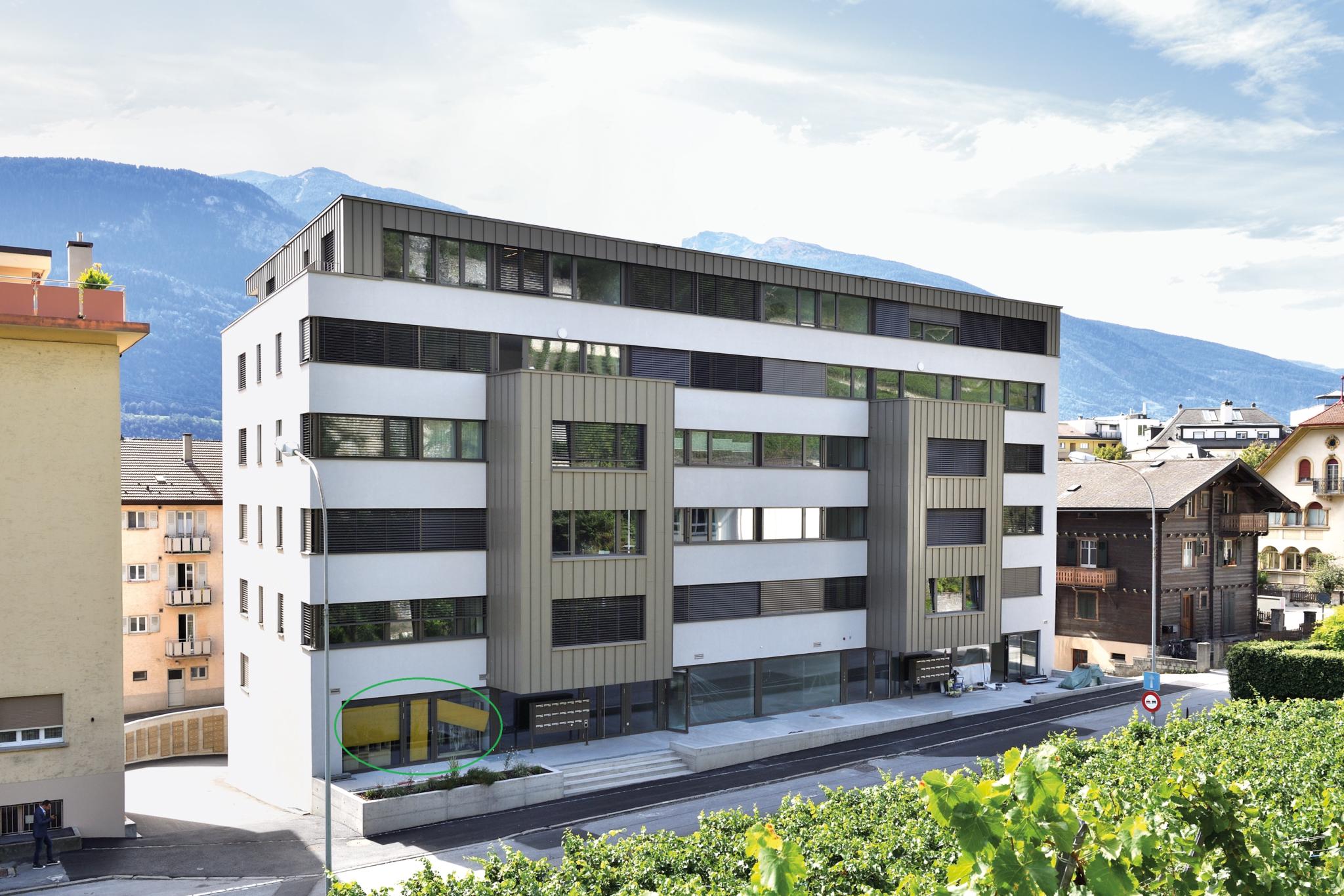 Commercial space in the centre of Sierre