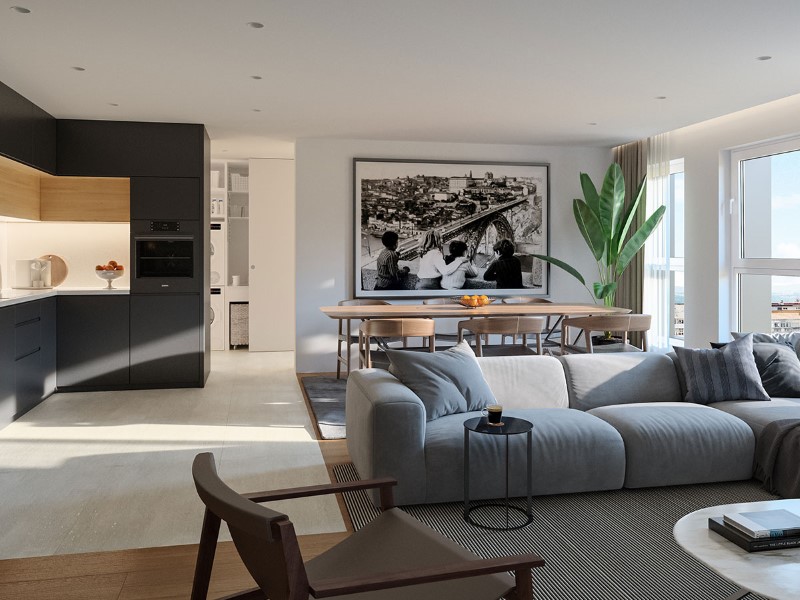 Fantastic 2 bedroom apartment in the heart of Gaia, in the exceptional building Eleven Gaia'